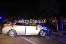 SANAYİ KAVŞAĞI'NDA FECİ KAZA