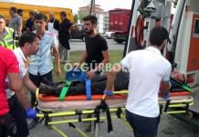 KARŞIYA GEÇERKEN KAMYONUN ALTINDA KALDI