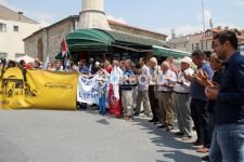 KATİL İSRAİL'İ PROTESTO ETTİLER