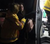 KAZA YAPAN KADIN ŞOKA GİRDİ