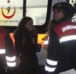 KAZA YAPAN KADIN ŞOKA GİRDİ