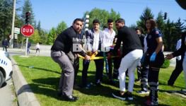 MEZARLIK YOLUNDA ÖLÜMDEN DÖNDÜLER