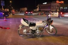 MOTOSİKLET, HALAT VE OTOMOBİL KAZASI