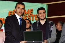ÖĞRENCİLER BİLGİSAYARLARINA KAVUŞTU