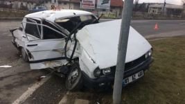 OTOMOBİL PARAMPARÇA OLDU