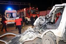 SANAYİ KAVŞAĞINDA FECİ KAZA