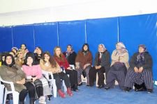 SEBEN HATİPOĞLU VE BACAK'I AĞIRLADI