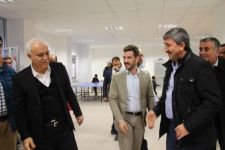 SEBEN HATİPOĞLU VE BACAK'I AĞIRLADI