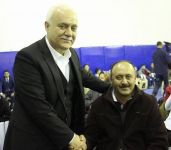 SEBEN HATİPOĞLU VE BACAK'I AĞIRLADI