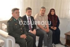 ŞEHİDİMİZİN AİLESİNE ANLAMLI ZİYARET