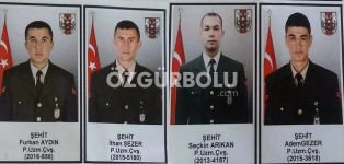 ŞEHİTLERİMİZ MEMLEKETLERİNE UĞURLANDI