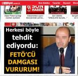 TEHDİT VE ŞANTAJ İDDİALARI ULUSAL BASINDA