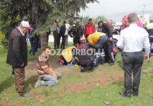 TRAFİK KAZASINDA 4 KİŞİ YARALANDI