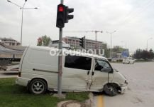 TRAFİK KAZASINDA 4 KİŞİ YARALANDI