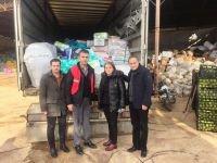 YARDIMLAR TESLİM EDİLDİ