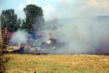 1 DÖNÜM ARAZİ KÜL OLDU