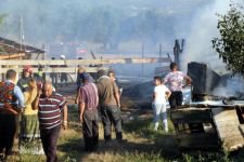 1 DÖNÜM ARAZİ KÜL OLDU