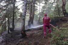 500 METREKARELİK ALAN YANDI