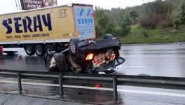 9 ARAÇ BİRBİRİNE GİRDİ