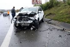 9 ARAÇ BİRBİRİNE GİRDİ