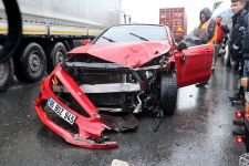 9 ARAÇ BİRBİRİNE GİRDİ