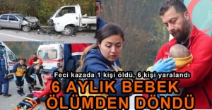 ABANT YOLUNDA FECİ KAZA..