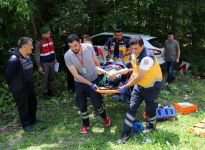 ABANT YOLUNDA ÖLÜMDEN DÖNDÜLER