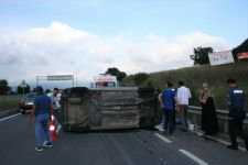 ANADOLU OTOYOLU'NDA FECİ KAZA