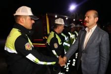 BAKAN SOYLU, TRAFİK POLİSLİĞİ YAPTI