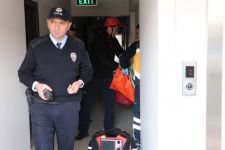 BAYGIN HALDE BULUNAN KADIN HASTANEYE KALDIRILDI