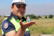 BAYRAM ŞEKERİ POLİSLERİN MASKOTU OLDU