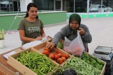 BELEDİYENİN ÜRÜNLERİ SATIŞA ÇIKTI
