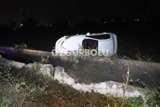 BETON SU KANALINA ÇARPARAK DURDU