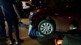 BİDONU FARK ETMEYİNCE ASKIDA KALDI