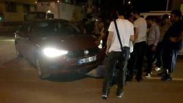 BİDONU FARK ETMEYİNCE ASKIDA KALDI