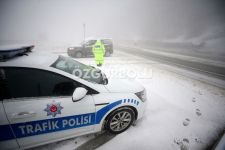 BOLU DAĞI KARLA KAPLANDI