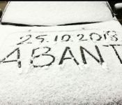 BOLU'NUN DÖRT BİR YANI BEMBEYAZ