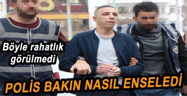AİLESİYLE PİKNİKTEYKEN YAKAYI ELE VERDİ
