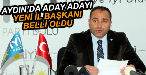 MEHMET AYDIN’DA ADAY ADAYI