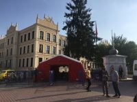 EMNİYET ÇADIRI KURULDU