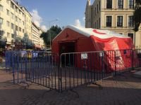 EMNİYET ÇADIRI KURULDU