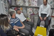 EVCİL ŞEHİT BABASINI ZİYARET ETTİ