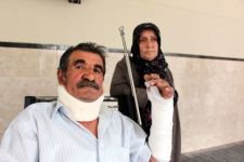 GAZİYİ ÖLDÜRESİYE DÖVDÜ