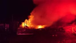 GECE YARISI YANGIN PANİĞİ