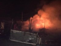 GECE YARISI YANGIN PANİĞİ