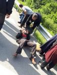 GEREDE YOLUNDA 10 KİŞİ YARALANDI