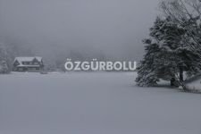 GÖLCÜK GÖLÜ BUZ TUTTU