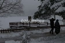 GÖLCÜK GÖLÜ BUZ TUTTU