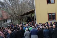 GÖZYAŞLARI İÇİNDE SON YOLCULUĞUNA UĞURLANDI