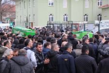 GÖZYAŞLARI İÇİNDE SON YOLCULUKLARINA UĞURLANDILAR